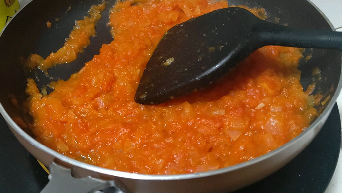 自制番茄火锅汤底