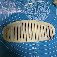 豆沙毛毛虫面包的做法图解3