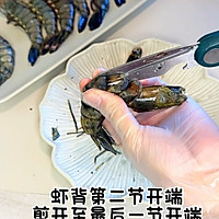 不加番茄酱的油焖虾——附去虾线好方法的做法图解6