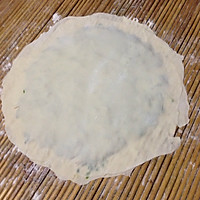 韭菜鸡蛋菜饼的做法图解5