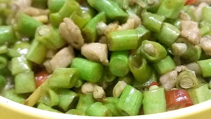 肉沫豇豆