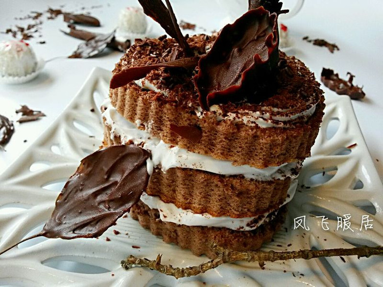 巧克力奶油蛋糕的做法