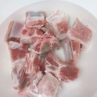 红烧杏鲍菇排骨的做法图解2