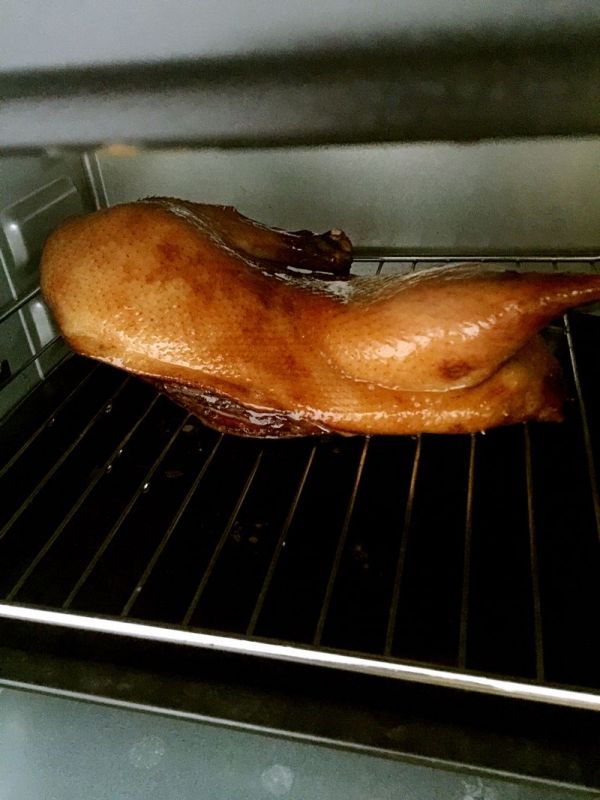 烤箱版烤鸭