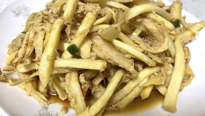 茭白炒鸡蛋-比肉都好吃