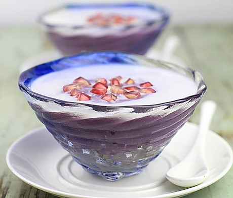 紫薯椰汁西米露