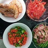 大虾焗饭的做法图解1