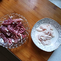 青椒炒肉的做法图解1