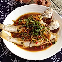 清蒸海鲈鱼的做法图解7