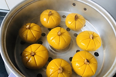 凤梨馅的南瓜饼