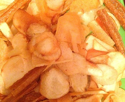 脆炸茨菇片