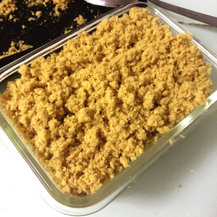 面包机肉松的做法