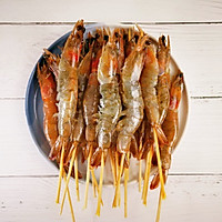 蒜蓉串串虾的做法图解3