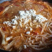 #美食新势力#番茄金针菇疙瘩汤的做法图解7