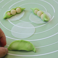 豌豆荚馒头的做法图解8