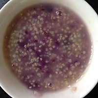 紫薯小米粥～宝宝餐婴儿餐 补铁佳品的做法图解3