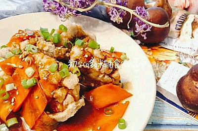 宝宝辅食香菇素鲍鱼