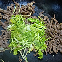 小炒牛肉的做法图解6