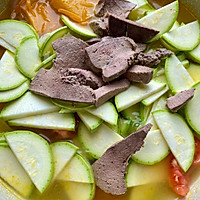 #打工人的健康餐#荷包蛋猪肝蔬菜汤的做法图解6