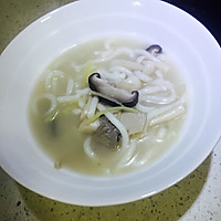 蘑菇浓汤乌冬面的做法图解5