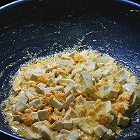 蟹黄豆腐的做法图解5