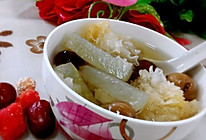 桂圆红枣冬瓜糖银耳汤的做法