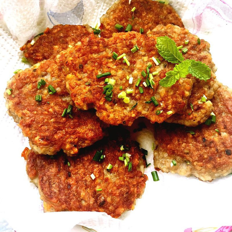 藕饼的做法