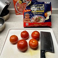 番茄西红柿双重奏拌面#福临门 幸福临门#的做法图解1
