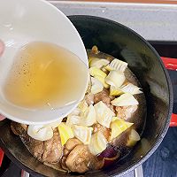 春笋蚕豆炖鸡，南方人清明家宴就吃这 #春天的鲜味#的做法图解8