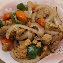 洋葱炒鸡块