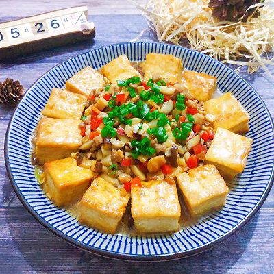 超级下饭的鲜烧肉末豆腐