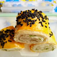 葱香千层酥卷#比暖男更暖的是#的做法图解11