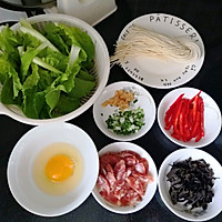 #助力高考营养餐#家常炒拉面的做法图解1