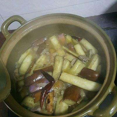 鱼香茄子煲