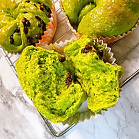 抹茶红豆烤面包的做法图解19