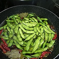 夏の夜食  独家卤毛豆的做法图解3