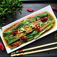 凉拌火腿油麦菜的做法图解12