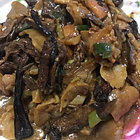 东北肉炖菜干的做法图解2