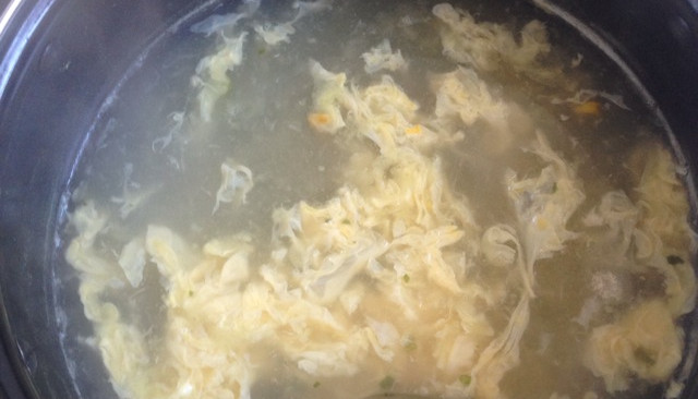 鸡蓉玉米蛋花汤的做法