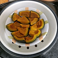 【快手菜】清蒸贝贝南瓜的做法图解3