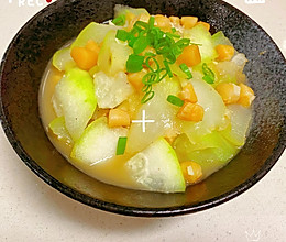 金蒜瑶柱焖冬瓜的做法