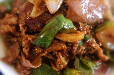 蚝油羊肉卷