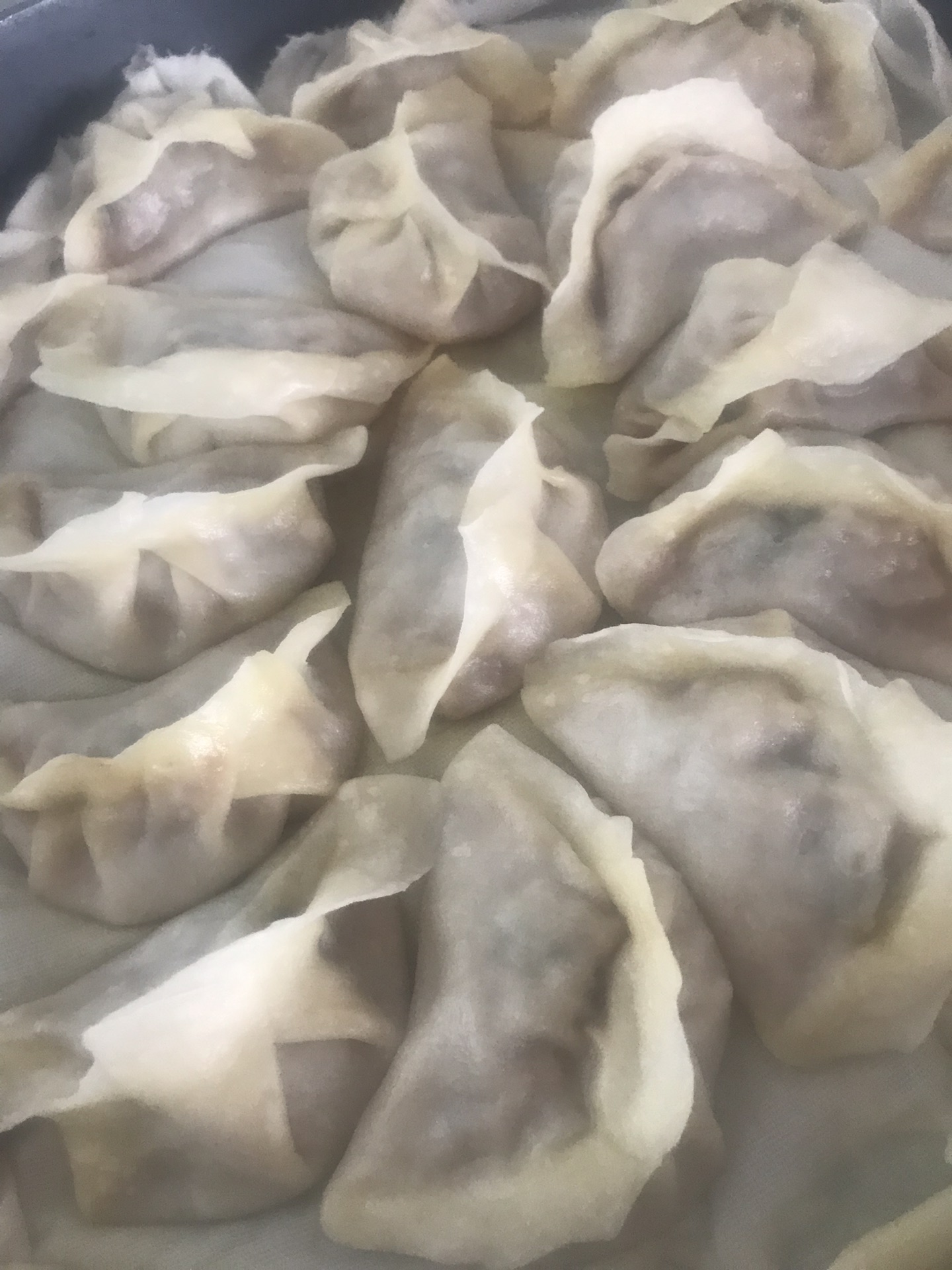 Steamed dumplings