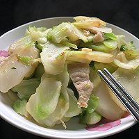 儿菜炒肉的做法图解10