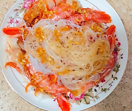 蒜蓉粉丝蒸阿根廷红虾的做法