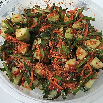 韩式凉菜-黄瓜段