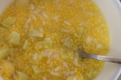 玉米山芋粥