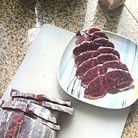 牛展心炒菜心的做法图解2
