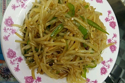 爽口椒麻凉拌土豆丝
