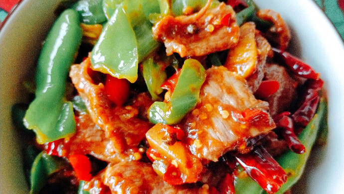 爆炒牛肉片